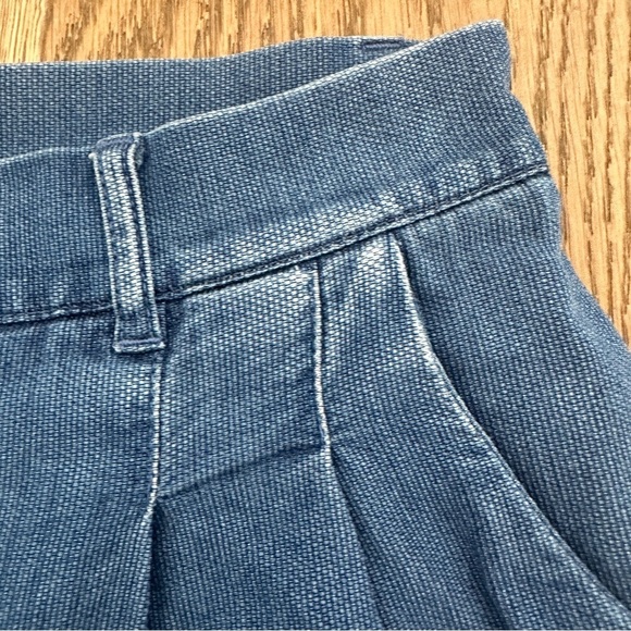 OAK + FORT BLUE HIGH WAISTED PANTS - 2 - Picture 15 of 17
